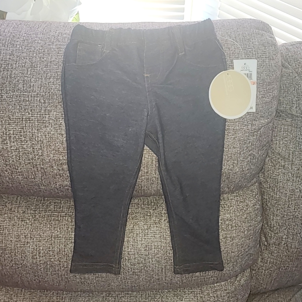 Knit denim Jegging